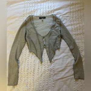 Urban outfitters sparkly going out top